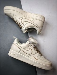 💜Nike Air Force 1 Off white Brown shoes