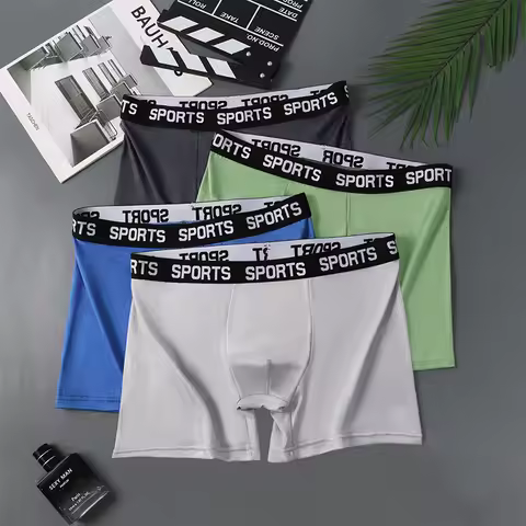 4-piece men's underwear SPORTS casual stretch belt 4-color combination suitable for all seasons men'