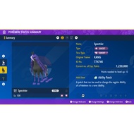 Pokemon Scarlet & Violet - 6IV Spectrier