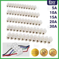 PVC WIRING WIRE CONNECTOR CONNECTER 5A 10A 15A 20A 30A TERMINAL BLOCK CABLE BARRIER PENYAMBUNG WAYAR