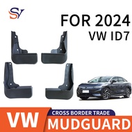 Suitable for 2024 VOLKSWAGEN Tram VOLKSWAGEN ID.7 Car Tire Mudguard Mudguard Factory Ready Stock