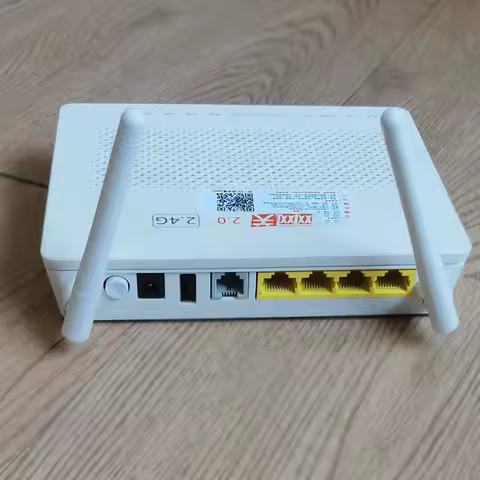 Second hand Gpon ONU EPON ONT HS8145C FTTH Modem Router Original EG8141A5 1GE+3FE+1tel+Wifi With Eng