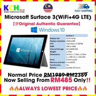 【💯ALWAYS LOWEST PRICE】Microsoft Surface 3 4G LTE Window 10 Tablet Murah Gaming Gadgets Tablets Tab Word Excel Zoom