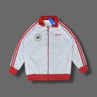 JAKET TRACKTOP ADIDAS CANADA WHITE RED