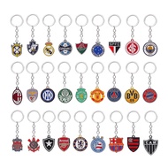 HS Color Double-sided keychain Football Commemorative Personalized keychain Pendant Football keychai