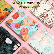 2026-2027 Planner A5 Notebook Strap Planner Daily Schedule Journal Weekly Schedule Planner