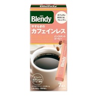 AGF Blendy Stick Black Decaf 7 Sticks ×6 Boxes【Stick Coffee】【Decaf Coffee】