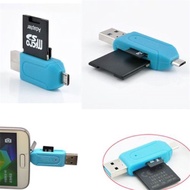 OTG CARD READER 2X2 in 0ne usb2.0+micro usb sd+micro sd T-flash
