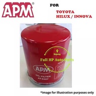 Original APM Oil Filter / Penapis Minyak AT-1637 Toyota HILUX / INNOVA