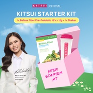 [Starter Kit] KITSUI 1x Belloss Pre & Probiotic 15's x 12g + 1x Shaker  -  Halal Detox Fiber Drink