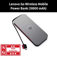 Lenovo Go Wireless Mobile Power Bank 10000 mAh 40ALLG1WWW Lenovo Power bank Mobile Power Bank USB C 