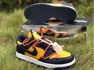 Nike Dunk Low Off-White University Gold