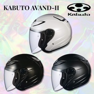 OGK Kabuto Avand-II Pearl White Open Face Jet Motorcycle Helmet Stylish Lightweight Design Original 