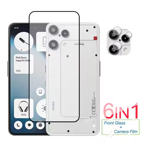 Full Cover Tempered Glass For Nothing Phone 3a Lite Glass Screen Protector Protective Camera Lens Fi