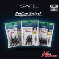 SANTEC - ROLLING SWIVEL W/BRASS WEIGHT 79111 FISHING ACCESSORIES