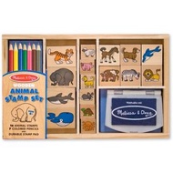 Melissa & Doug 動物印章套裝