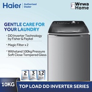 [SEDA 3.0] Haier 10KG Fully Auto Top Load  Inverter Submarine Series Washing Machine Mesin Basuh | H