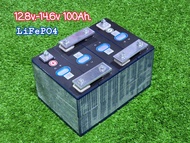 แบตลิเธียม 12v 100ah. แท้(ยี่ห้อREPT) 14.6v แบตเตอรี่ ลิเที่ยม ฟอสเฟส LiFePo4 3.2v 100ah พร้อมใช้