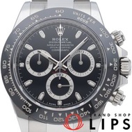 二手勞力士宇宙計型迪通拿腕錶 116500LN，不銹鋼/陶瓷男士腕錶，黑色，拋光，成色極佳，帶原裝錶盒和保固卡