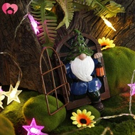 Garden Gnome Statue Cute Gnome Sculpture Synthetic Resin Gnome Decor Funny Garden Gnome Decoration 1