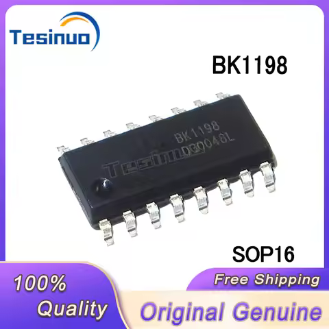 5/PCS New Original BK1198 BK1198L SOP16 1.6V-3.6 Radio FM receiver chip In Stock