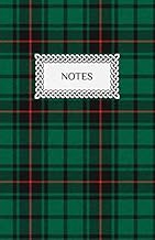Notes: Lined Journal Notebook | Clan Davidson Tartan | Scottish Plaid Pattern | 5.5” x 8.5” (13.97 x