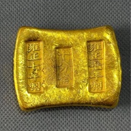 new Antique Antique Antique Copper Thickened Jin Fengxiang Gold Coin Gold Bar Gold Bar Gilding Gold 