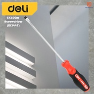 (SG STOCK) DELI Screwdriver (6x100/150/200mm / 8x200/250mm) (DL3447)(DL3449)(DL3450)(DL3451)(DL3452)