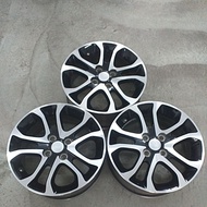 Spare Tyre Sport Rim Used 1pc PERODUA MYVI YEAR 2018 2023 15X6JJ 4X100