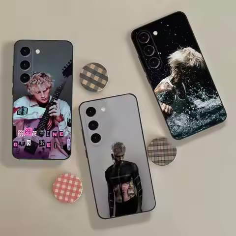 M-Machine G-Gun K-Kelly Phone Case For Samsung Galaxy A52 A42 A32 A22 A12 A02S A72 A73 A51 A41 A31 A