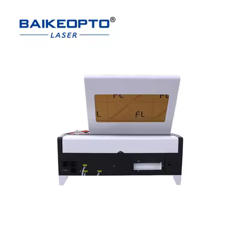 BK-K4040A 40w 50w CO₂ Laser Engraving Machine for Wood Acrylic Leather Cutting, 400x400mm Work Area