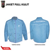 Jaket Las Welding Full Kulit Anti Panas Tebal/ jacket Welder Full Leather / Jaket Safety Murah