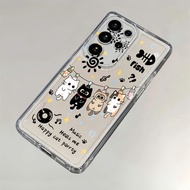 Cute Cats for Samsung 26 Plus Case S25 S24 S23 S22 S21 S20 FE Ultra A54 A53 A52 Screen Protector Cas