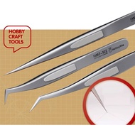 Hobby Mio Premium High Precision Tweezers of All Kinds (Straight Head - Curved Head - Elbow Curved H