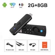 Q8 Smart Android14 TV Stick 8K 60fps WiFi 6 Voice Remote Global Version Rockchip RK3518 Netflix YouT