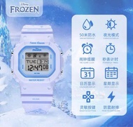 全新 包郵 只限郵 $280/1 $500/2 迪士尼 Disney 電子手錶 夜光 冰雪奇緣 frozen 防水 運動