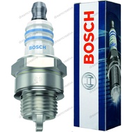 หัวเทียน Bosch WS7F 0241235567 (7545) เครื่องตัดหญ้า เลื่อยยนต์ 2 จังหวะ เครื่องยนต์เล็ก (BPM6A)