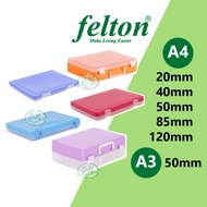 Felton A4 A3 Document Case with/without Handle / Document Holder / Fail A4 A3 / File Folder / Fail P