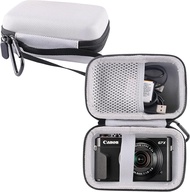 กระเป๋าใส่ฮาร์ด WERJIA สำหรับ Canon PowerShot G7X Mark Iii/ G7X Mark Ii/ G7 X กล้องดิจิตอลใส่สาย USB