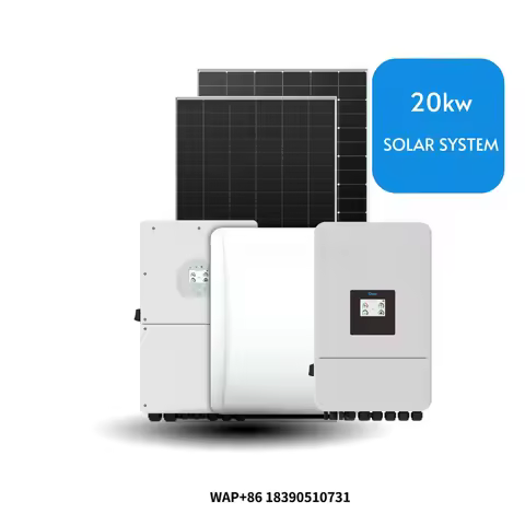 20KW Deye Hybrid Inverter Solar System LONGi Solar Panel Solarman Lifepo4 Lithium Ion Home Solar Pan