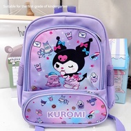 Kuromi Bag Waterproof Backpack Kids School Bag  Cute Bag For Girl  Backpack Lightweight Cartoon Bag 