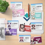 Hololive HoloX Photocard - Laplus Darkness - Takane Lui - Hakui Koyori - Sakamata Chloe - Kazama Iro