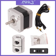 QUU Stable 3D Printers Drive 42 34 Z Shaft Stepper Motor Kit for CR10 Printers Smooth and Accurate Printing Accessory