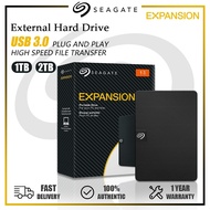 Seagate External Hard Drive 4TB 2TB Expansion USB 3.0 External Hard Drive 2TB/1TB Portable External 
