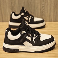Shoes Spring 2026 Male Student Sports High-End Shoes Hundred Sense Board Casual Shoes Black White Pa