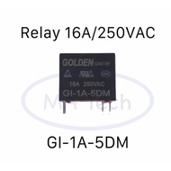 Relay 16A/250V GI-1A-5DM 16A 250V 32F Quantity 1 Piece
