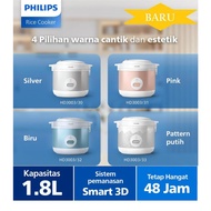 PHILIPS Rice Cooker HD-3003 1.8 Liter HD3003 HD 3003 Official Warranty BATAM