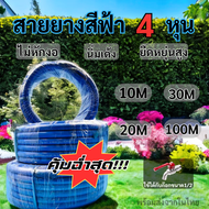 สายยางสีฟ้า4หุน(1/2นิ้ว)10เมตร 20เมตร 30เมตร 100เมตร สายยางรดต้นไม้ garden hose