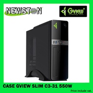 CASE Gview Slim C3-31 มีเพาเวอร์ 550W