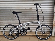 TRS [TOPAZ]20INCH ALLOY FOLDING BIKE DISC GEAR WITH SHIMANO TOURNEY EQUIPMENT (1x8,8SPEED)**FREE GIFT**